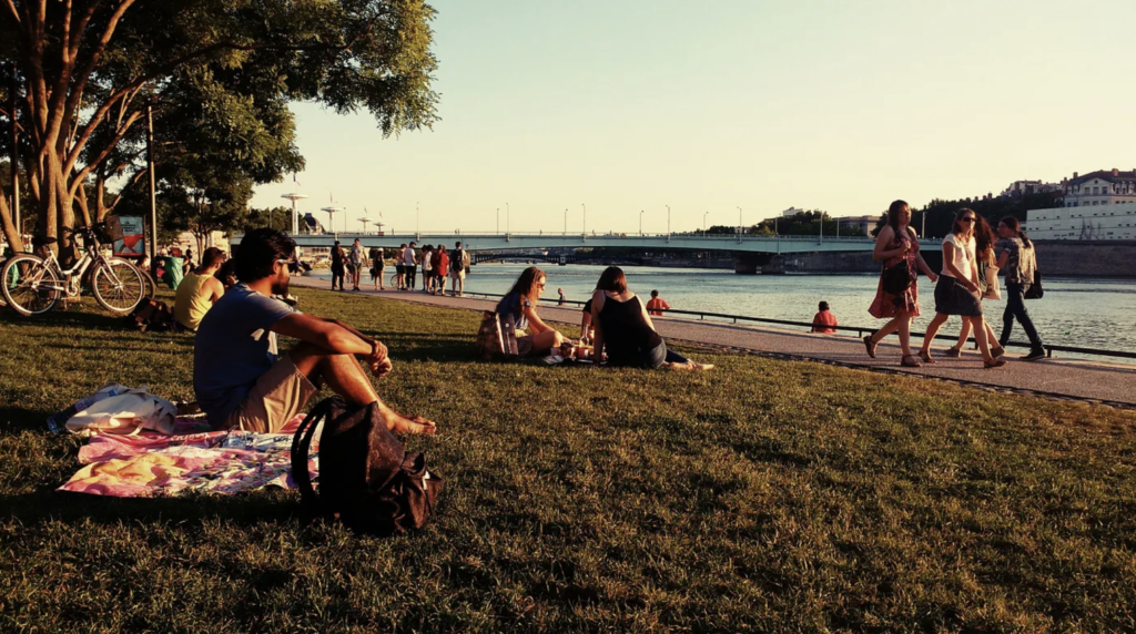 2018 au bord du Rhône (Lyon)