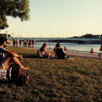 2018 au bord du Rhône (Lyon)