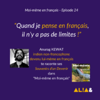 When I think in French, there are no limits.