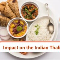 Impact on Indian Thali