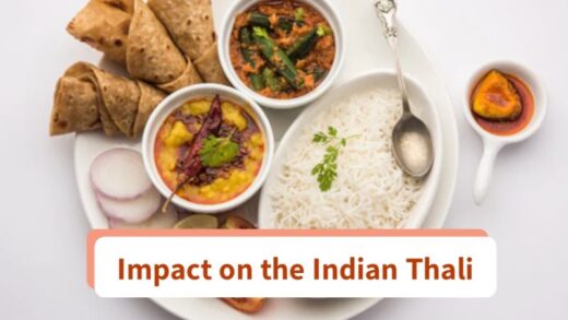 Impact on Indian Thali